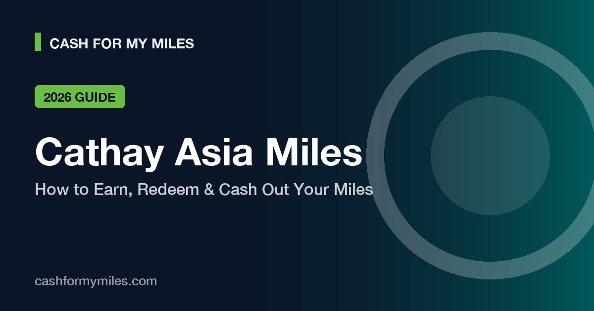 Cathay Asia Miles guide
